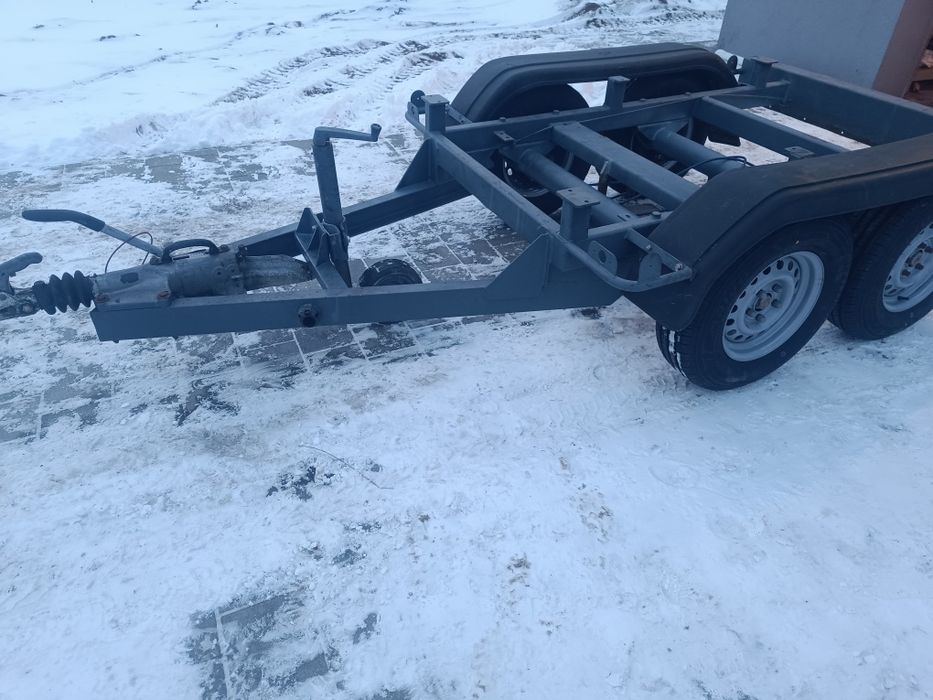 Przyczepa tandem, osie knott laweta pod minimoparke