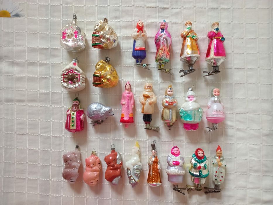 Ёлочные игрушки СССР