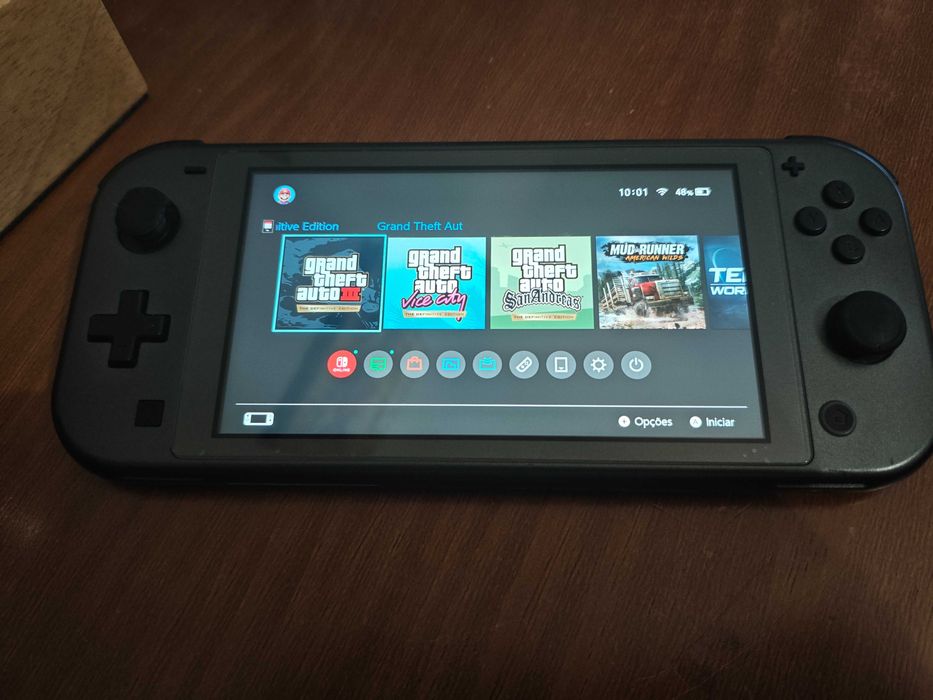 Nintendo Switch Lite Edição Dialga e Palkia