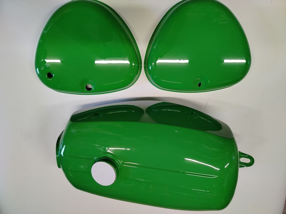 Zbiornik paliwa+pokrywy boczne Simson S51, enduro, nowe, sklep