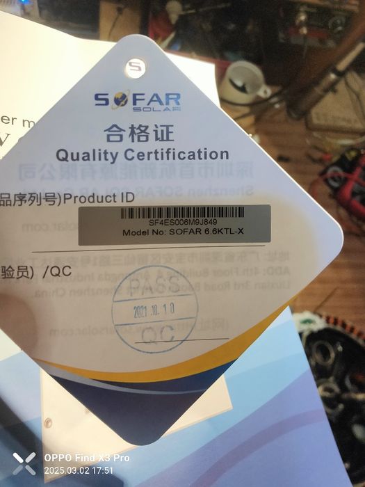 Falownik sofar ktl 6.6 nieużywany