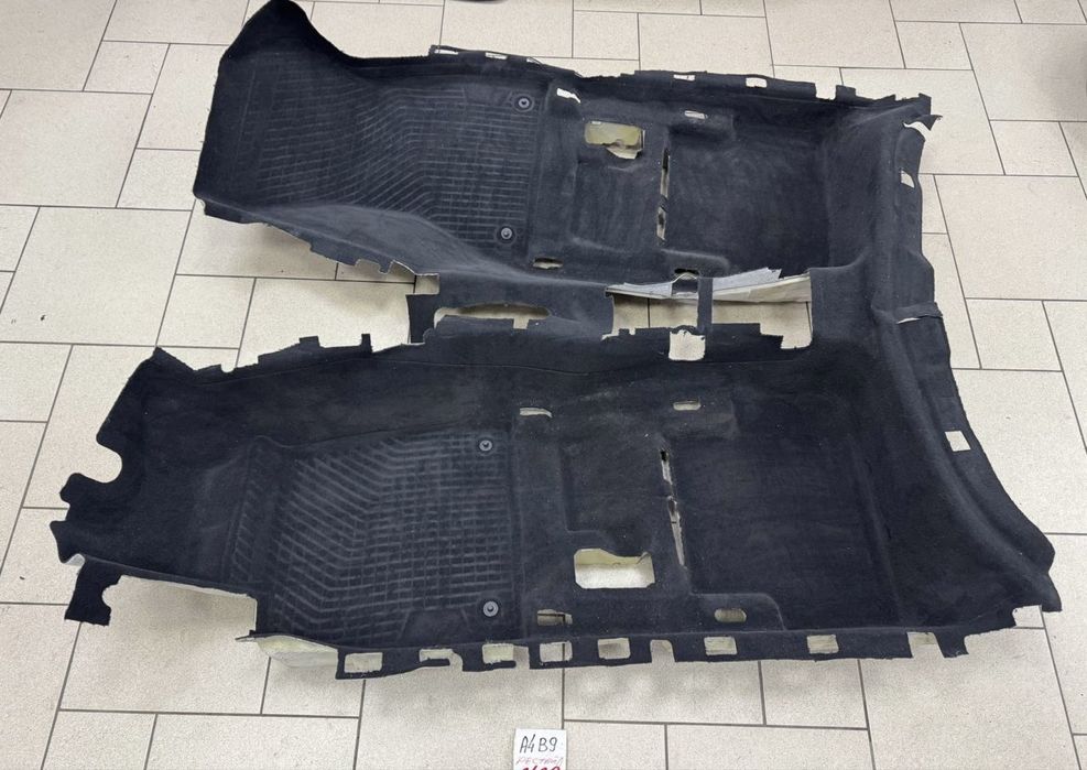 Audi a4 b9 а4 б9 2017-2024 ковролін килим в салон рест