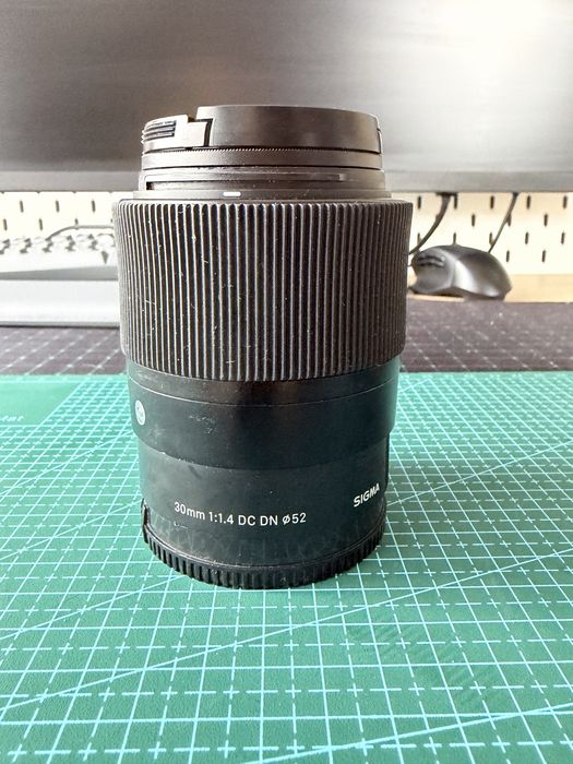 Sigma 30mm f1.4. Sony E