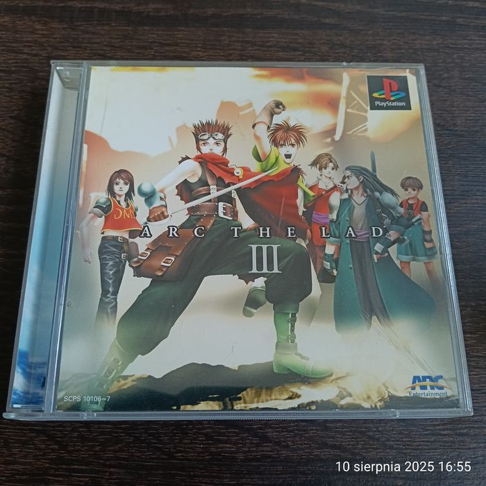 Arc the Lad III PS1 Japońska wersja, komplet – stan kolekcjonerski