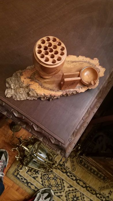 peça de decoração em cortiça