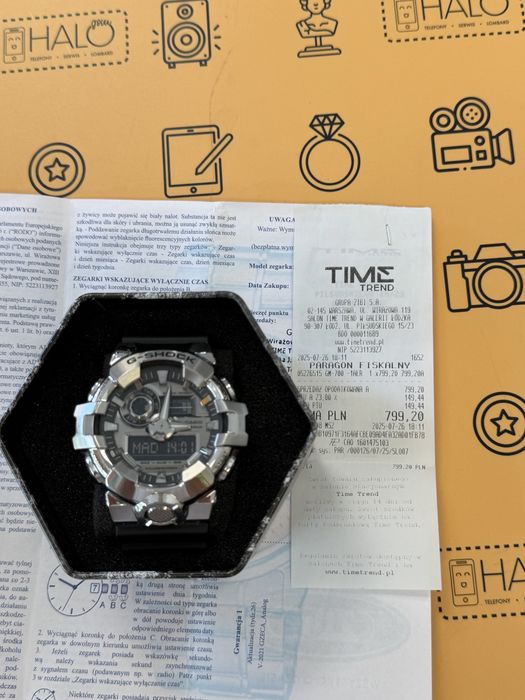 Zegarek Casio G-SHOCK GM-700 od HALOgsm