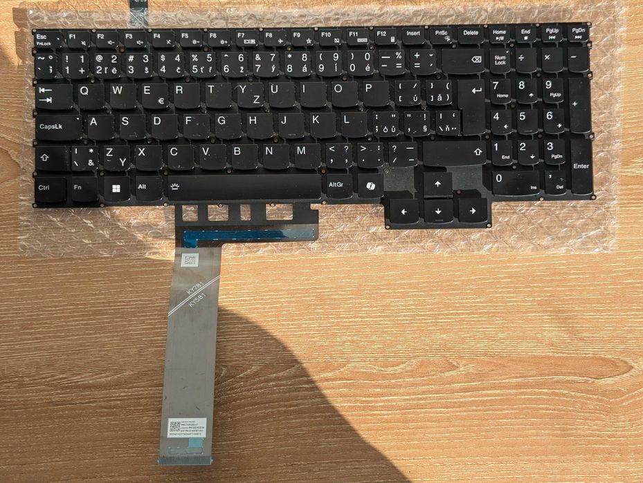 Клавіатура з RGB-підсвіткою для ноутбука Lenovo Ideapad 3/Legion 5