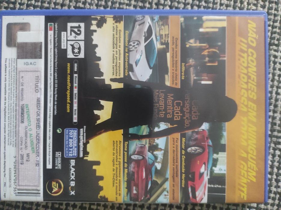 PS2 need for speed undercover