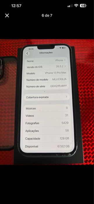 Iphone 13 pro max  128gb