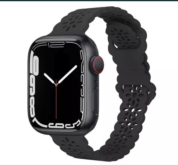 Silikonowy pasek, opaska, bransoleta do zegarka, Smartwatch. Apple