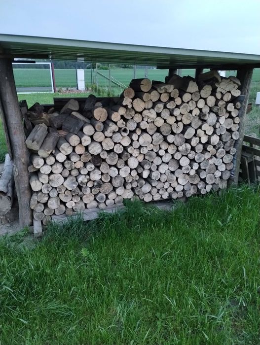 Drewno opałowe grab