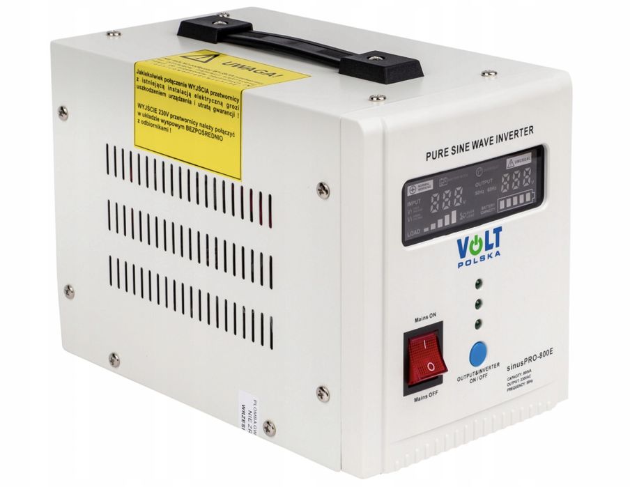Дбж ББЖ Volt Polska Sinuspro800E 500Вт ИБП•безперебійник•бесперебойник