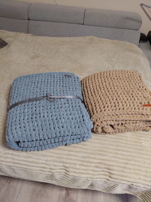 KOC/Pled Recznie pleciony