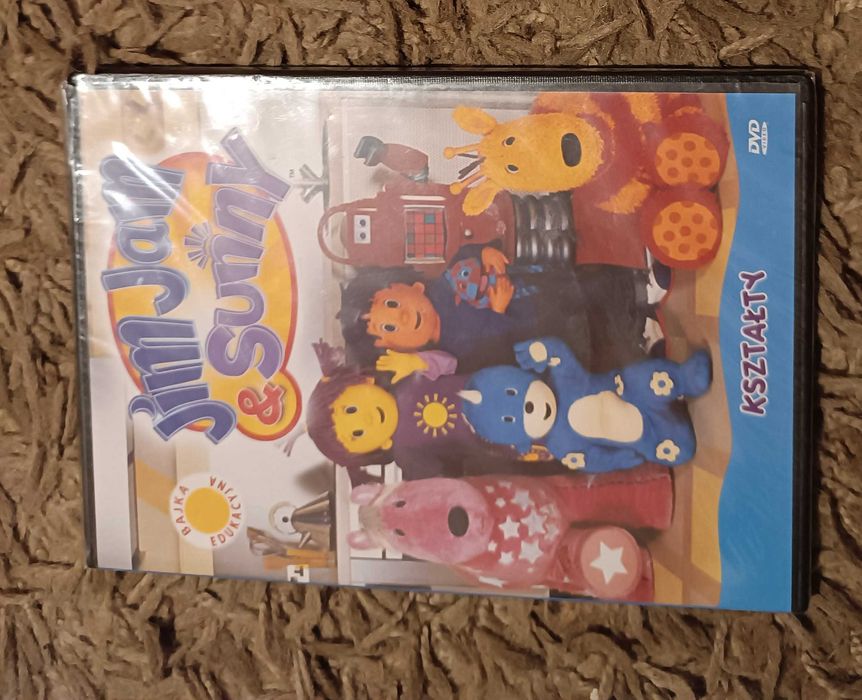 Jim Jam & Sunny - NOWY film DVD 65 minut Kształty Folia!