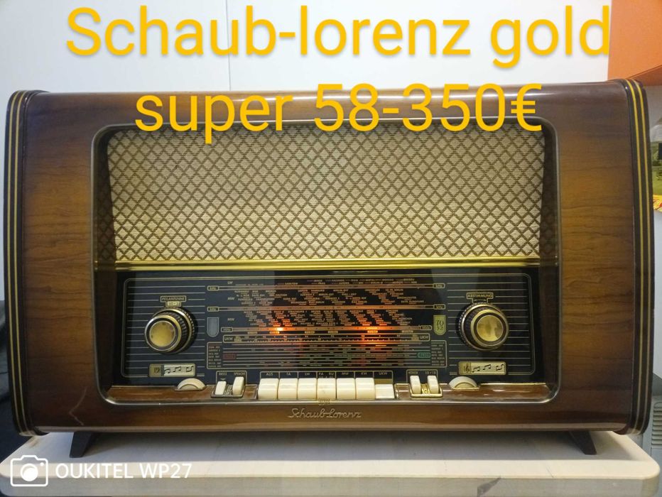 Rádios vintage Saba/Grundig/Siemens