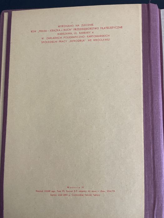 Klaser znaczki pocztowe polski ludowej