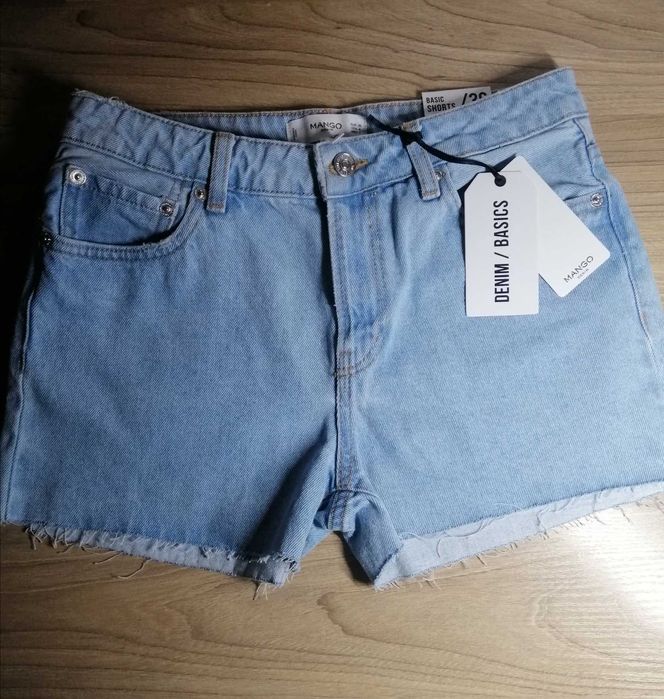 Новые джинс. шорты Mango,36р