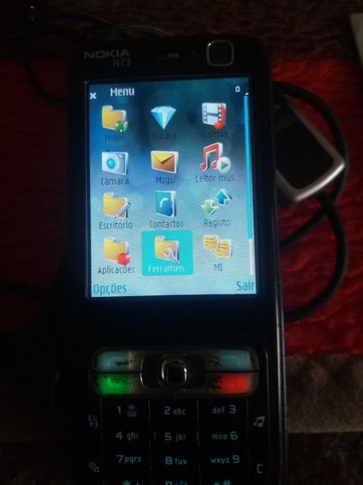 Nokia N73 + acessórios de origem