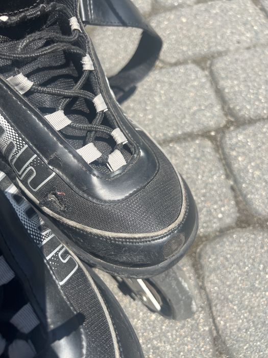 Łyżworolki rozmiar 42 czarne