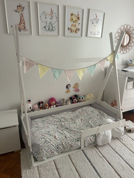 Cama Tipi 140X70 cm Zy Baby
