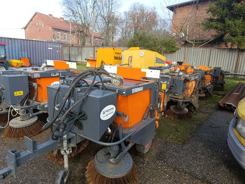 Zamiatarka elewatorowa AEBI Schmidt BEMAB G1 jak Broddway Talex Pronar ZMC własna hydraulika napęd z WOM
