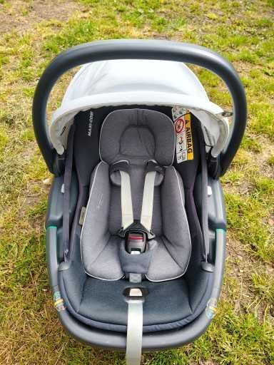 Fotelik obrotowy Maxi Cosi Coral 360 - Ultralekki z adapterami do wózka
