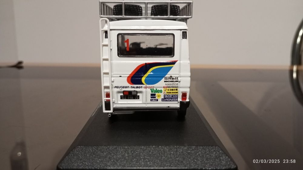 Coleção 1/43 serviço de rally