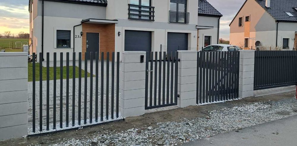 Ogrodzenia Panelowe, Palisadowe, Bramy, Furtki, Sprzedaż, Montaż