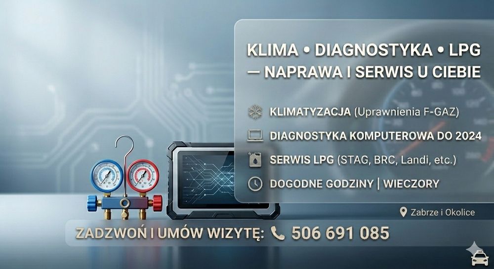 Serwis Klimatyzacji | LPG (STAG, BRC) | Diagnostyka  | DOJAZD