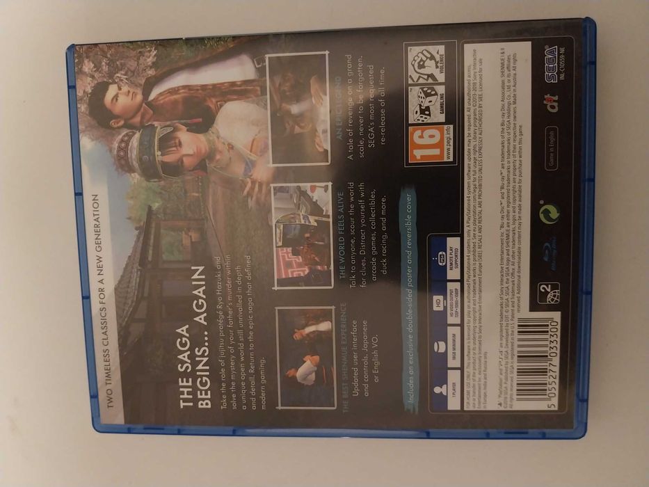 Jogo Shenmue I & II (1 e 2) PS4