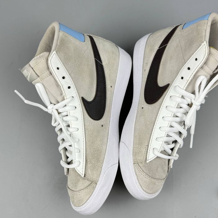 Nike Blazer Mid 77 кеды кеди кроссовки кросівки обувь взуття шкіра черевики демисезон ботинки кожа классика блейзер найк sb ботинки
