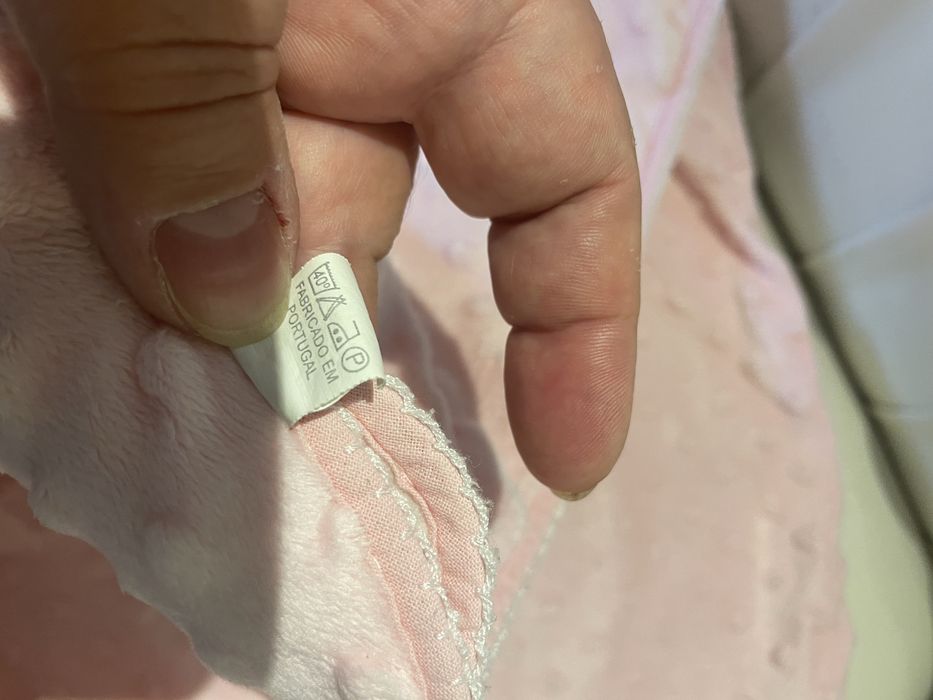 Mantinha bebé double face