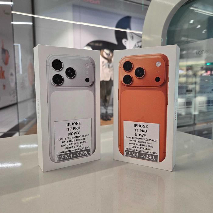 iPhone 17 Pro 256GB NOWY Topcase Vivo *Raty 0%