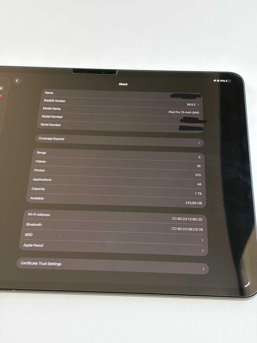 iPad Pro 13 (M4) 1TB + Teclado Apple + Apple Pencil Pro