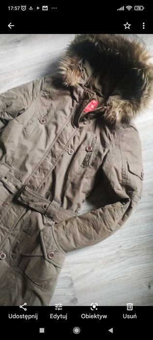 Kurtka zimowa S parka