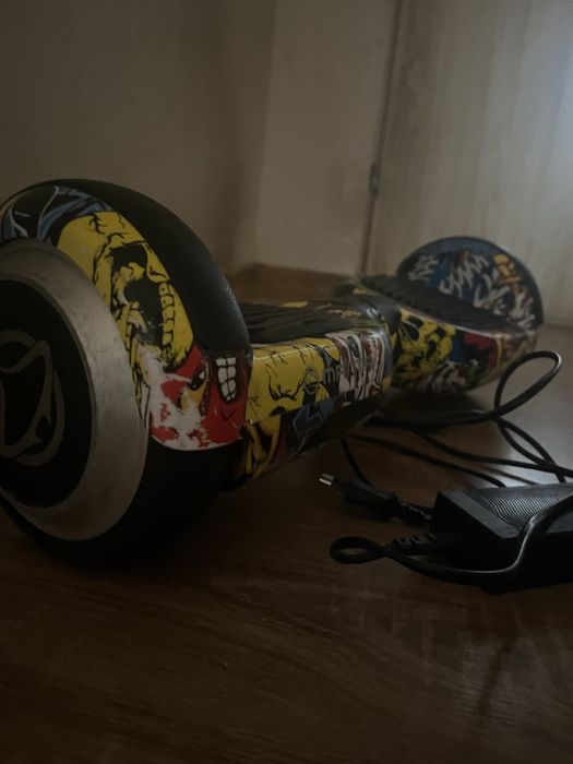 hoverboard z grafiti