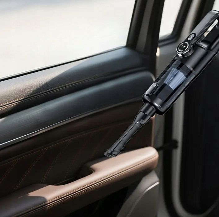 Odkurzacz Ręczny Bezprzewodowy Samochodowy 17000Pa Usb-C Mocny