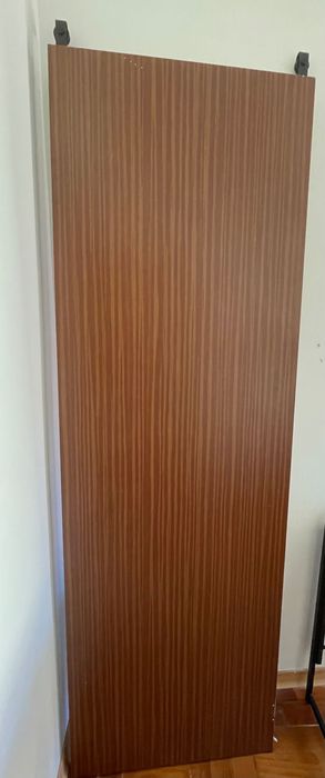 Porta de madeira mogno 200x65