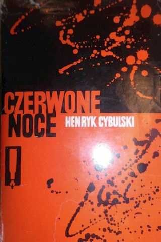 Cybulski Czerwone noce 97ZŁ Stan db, okładka miękka