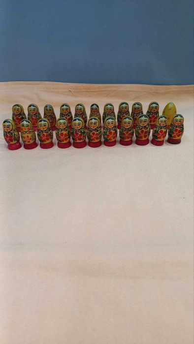 Матрешки маленькие деревянные 4см