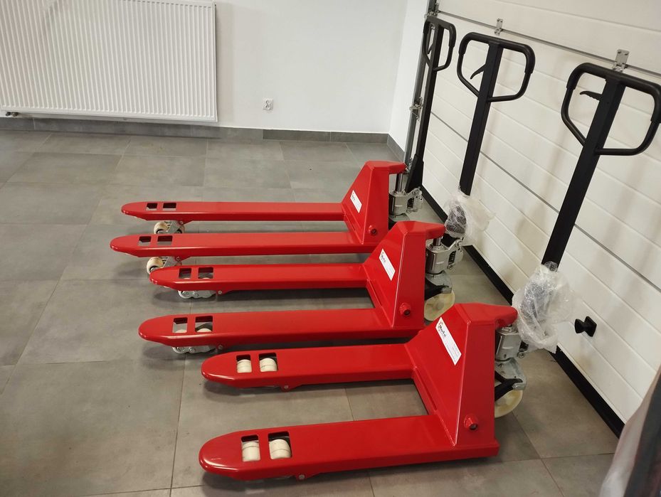 Wózek paletowy paleciak widlak magazynowy kurier 2,5t 120cm 100cm 80cm