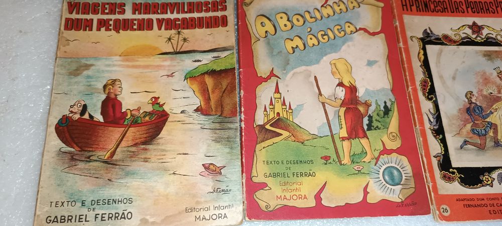 Livros antigos Majora todos 10eur banda desenhada infantil