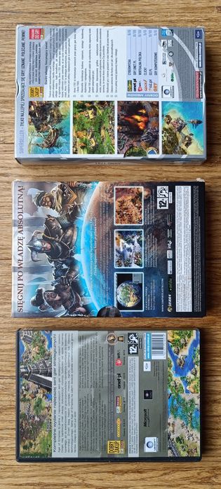 Sprzedam gry PC Empire Earth III, Anno 1701