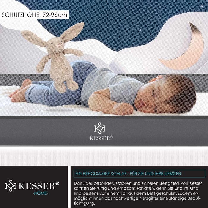 Nowa bramka / barierka zabezpieczająca /150CM/ ochrona / KESSER !4457!