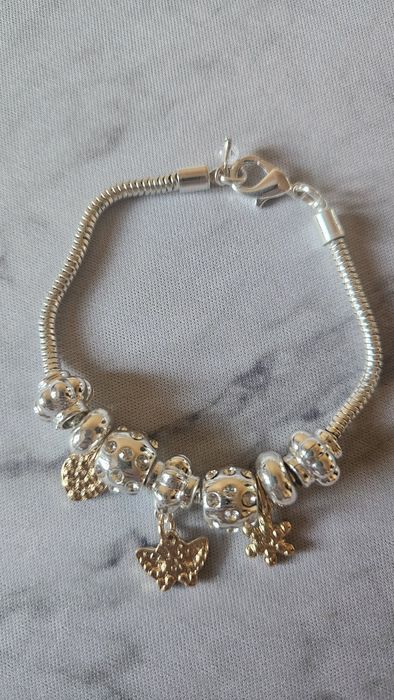 Anne Klein bransoletka damska a'la pandora charms. Nowa