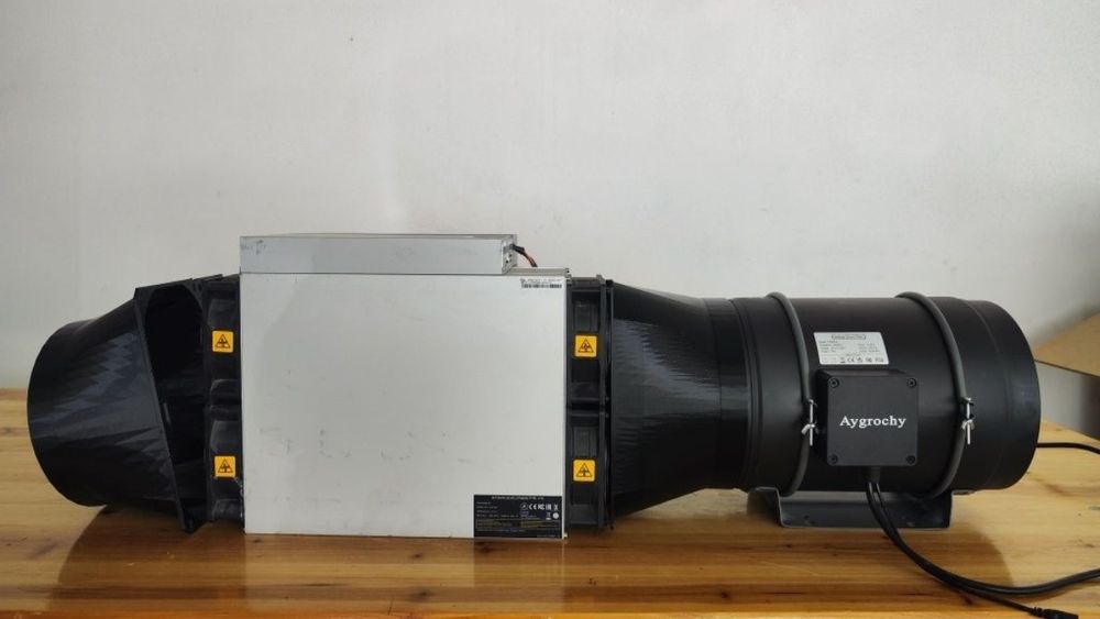 Alteração para um sistema silencioso de Antminer s19k, s19j, s21, Wats