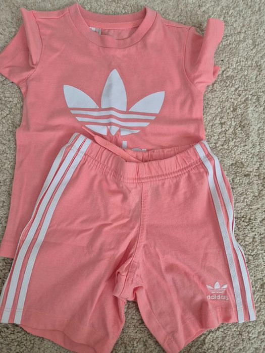 Conjunto Adidas rosa 18-24 meses, novo sem etiqueta