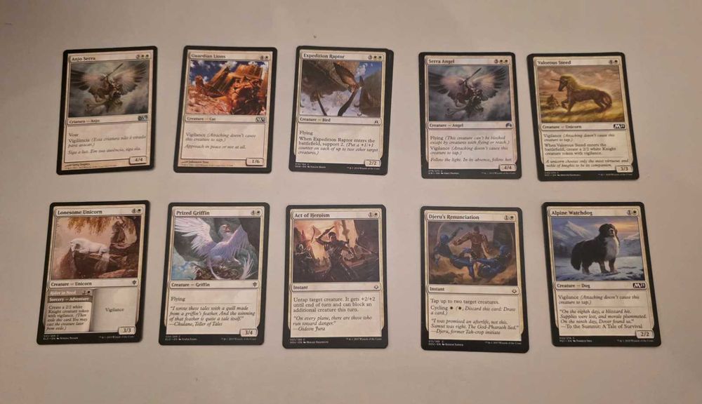 Cartas Magic - Brancas