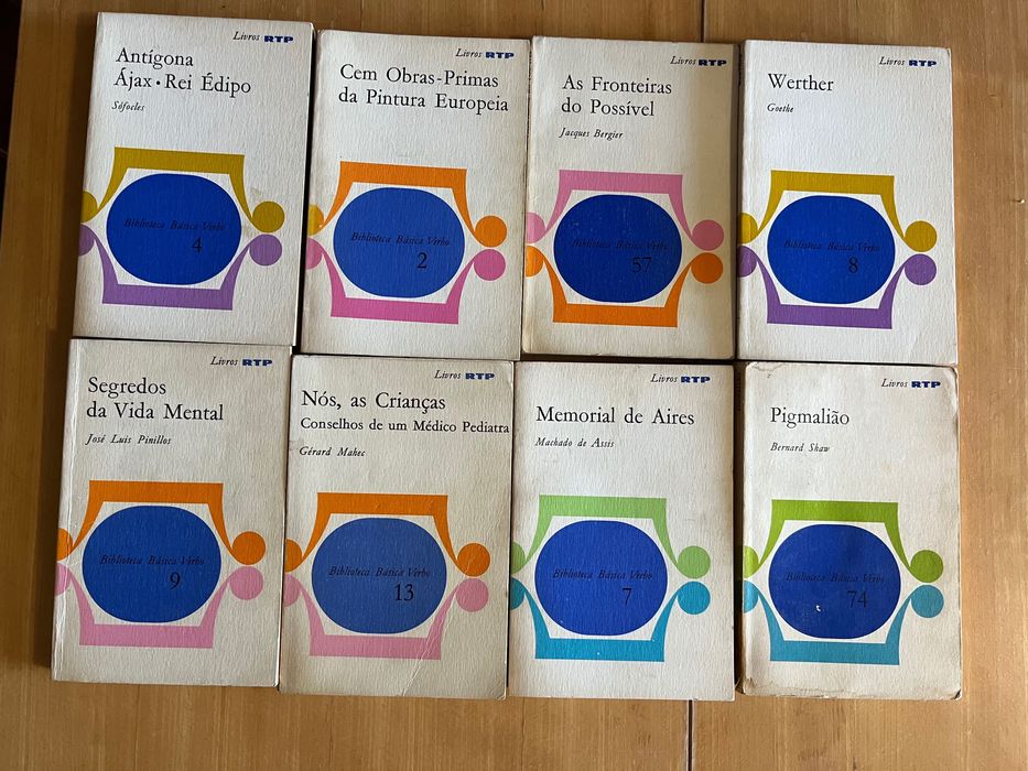 Coleção Clássica Biblioteca Básica Verbo – Livros RTP (Anos 70)