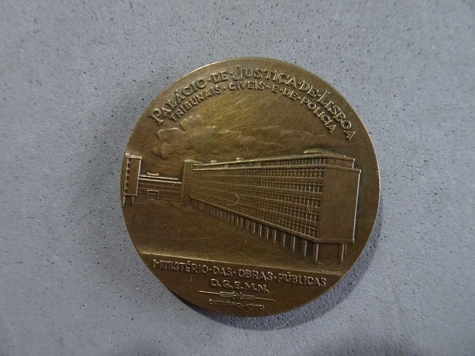 Medalha Palácio da Justiça de Lisboa - Ministério das Obras Públicas